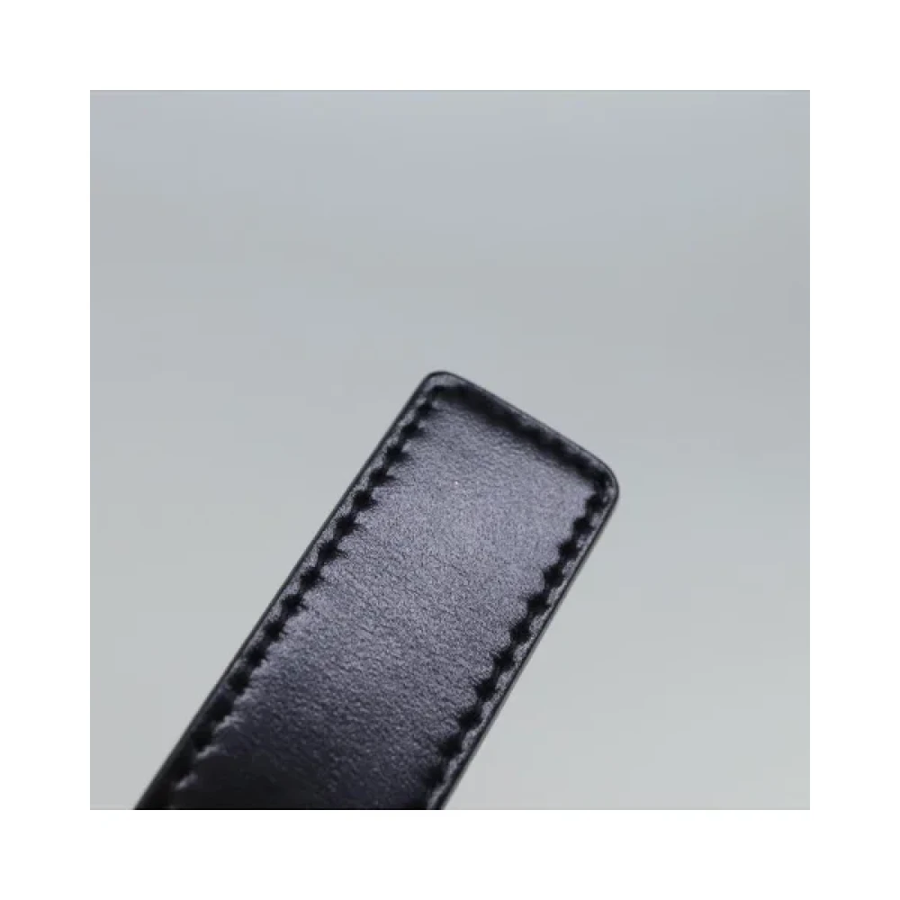 Gucci Vintage Pre-owned Leather belts Black Dames