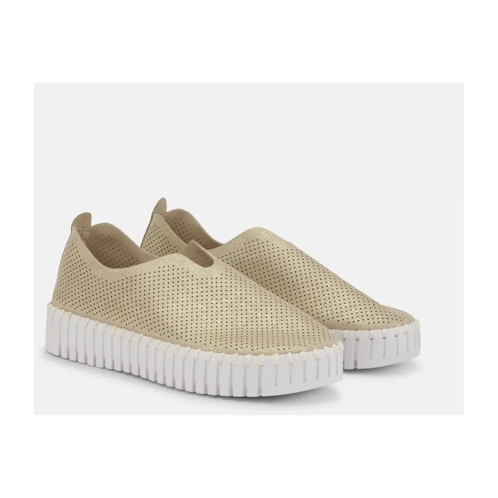 Ilse Jacobsen Hornbæk Tulip 3577 Slip-on Dames Schoenen Beige