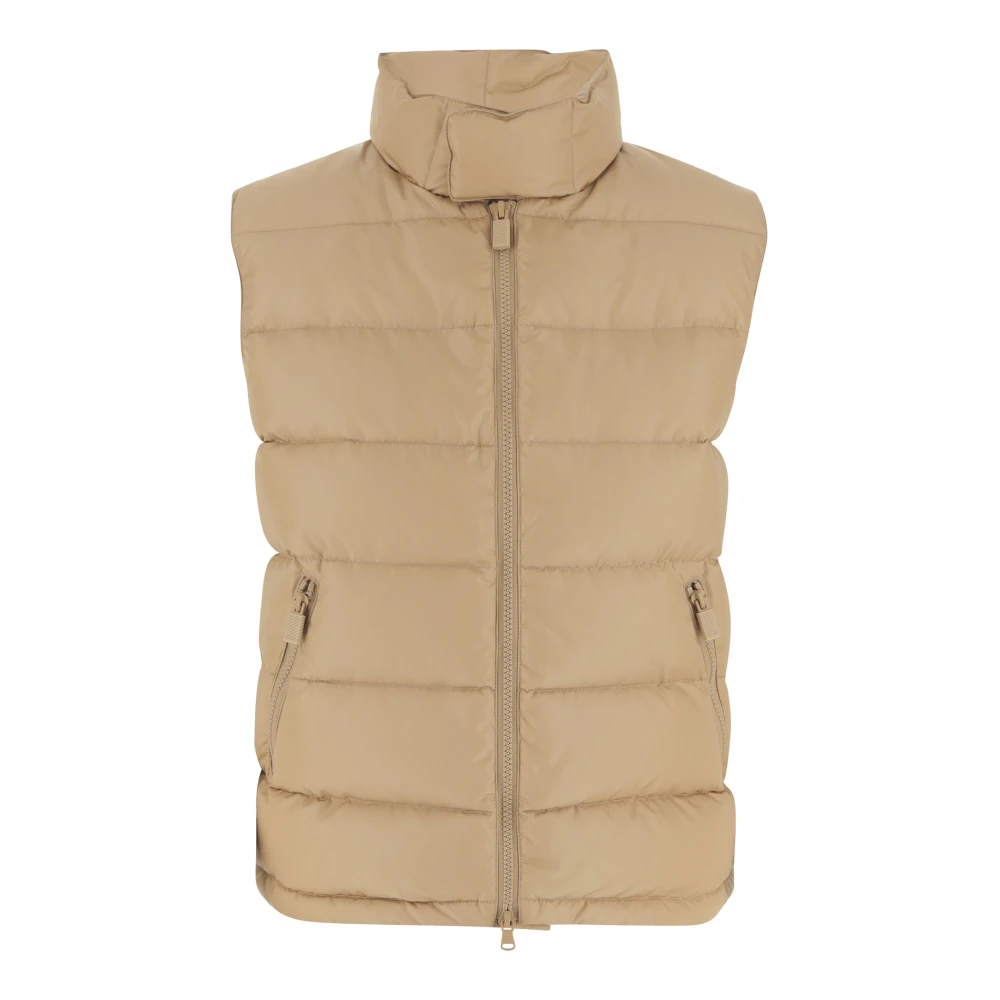 Aspesi Quilted Minnie Down Jacket Beige Dames