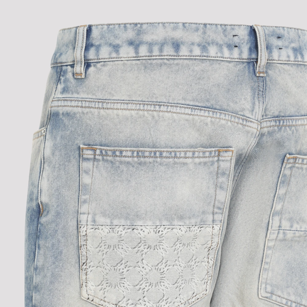 Amiri Blauwe Jeans Blue Heren