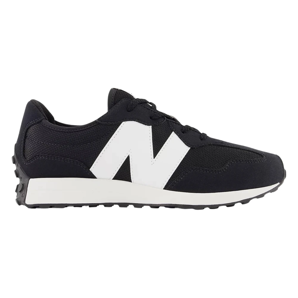 New Balance Boys Black Kids Sneakers, 37 Eu, 327 Trainers For