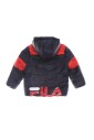 puff-kinderen-donsjack-zwart-rood-wit