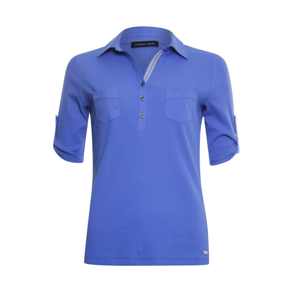Roberto sarto shirt Polo shirt 411167 h762 blue (ocean blue) Blue Dames