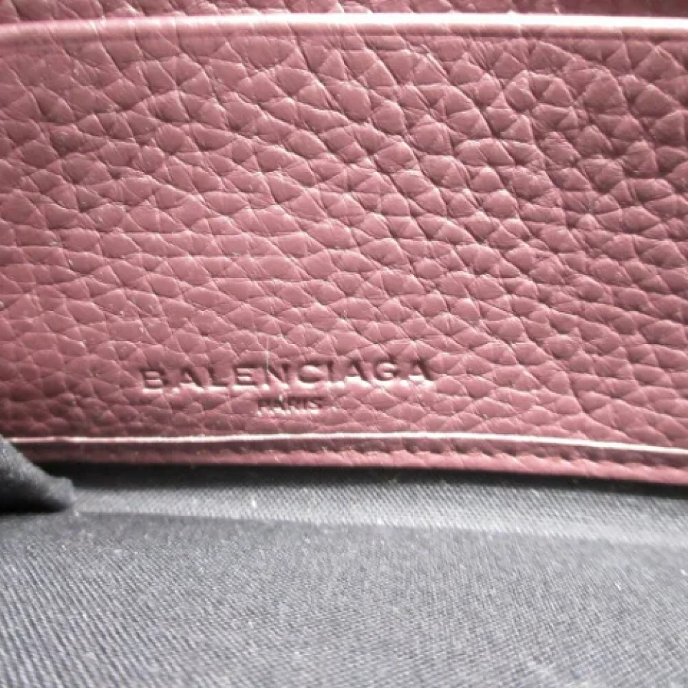 Balenciaga Vintage Pre-owned Leather wallets Brown Dames