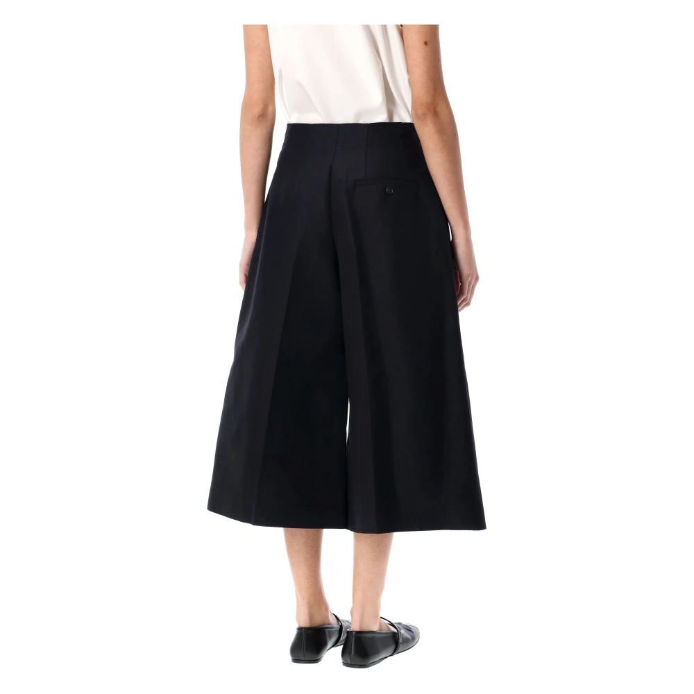 Marni Stijlvolle Cropped Pant Black Dames