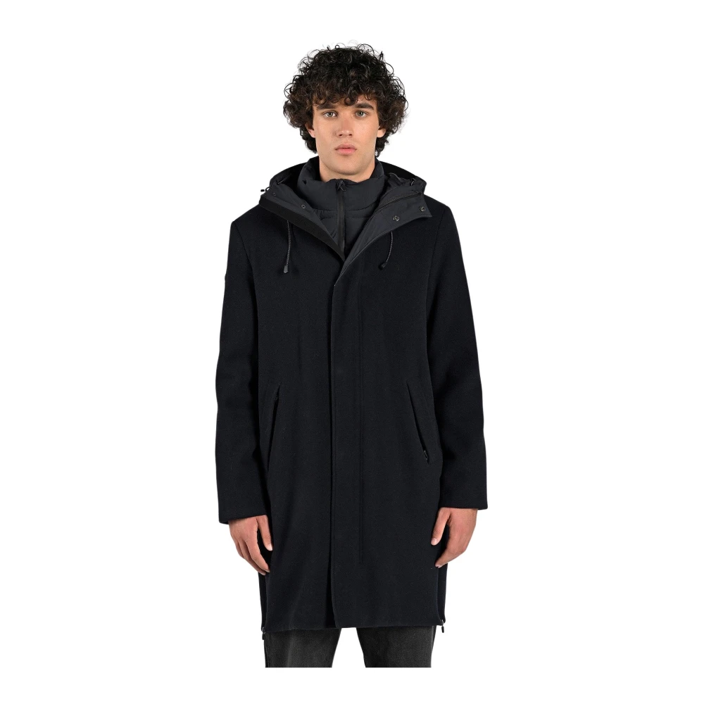 Canadian Classics Warme Winterjas met Capuchon Black Heren