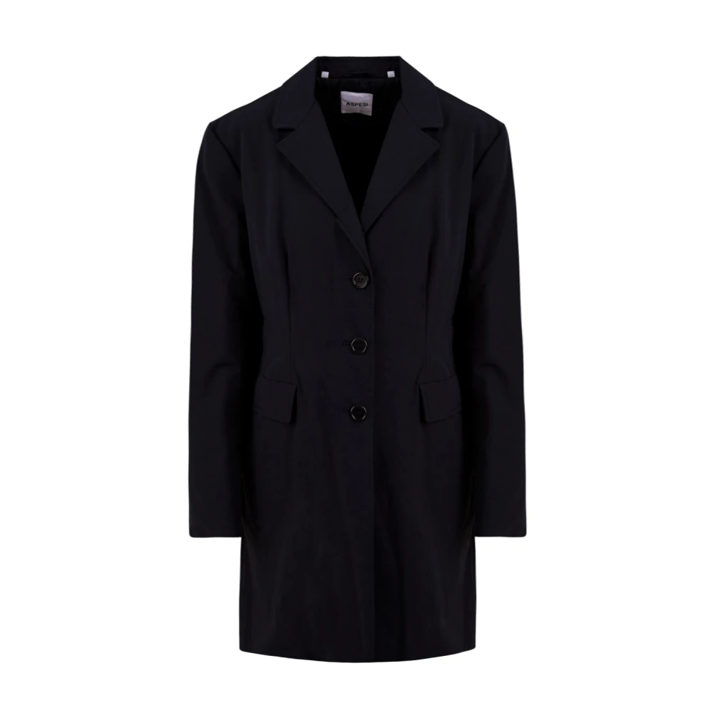 Aspesi Blauwe Damesjas Model 4N04 Blue Dames