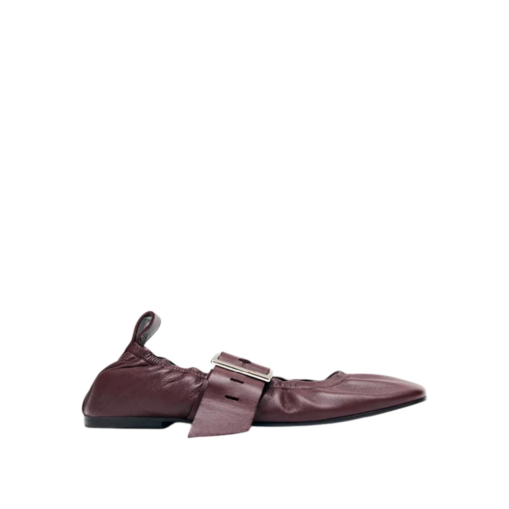 Alohas , Ballerina Shoes, Female, Red, 5 Uk, Sarea Ballet Flats