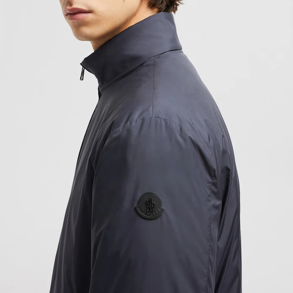 Moncler Korte Navy Donsjas AirSoft Blue Heren