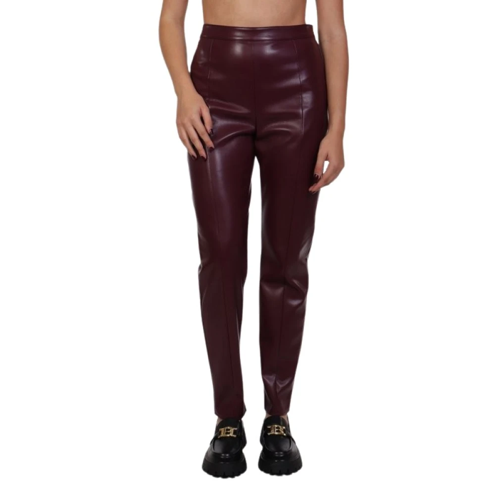 Patrizia Pepe Donna Rosso Chinos Slim-Fit