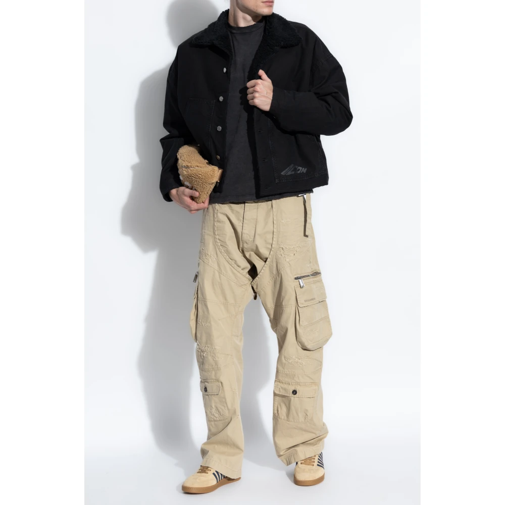 Dsquared2 Jas met logo Black Heren