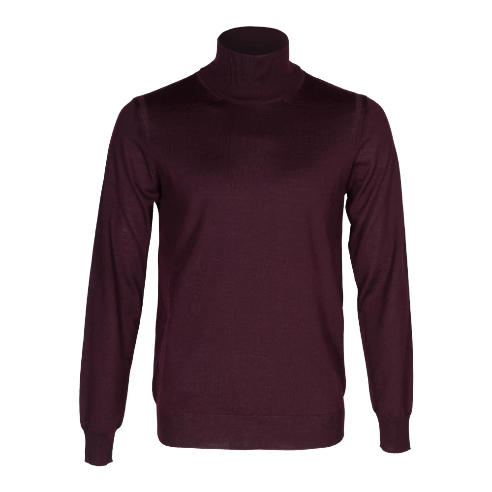 Paolo Pecora Men's Brown Lupetto Turtleneck