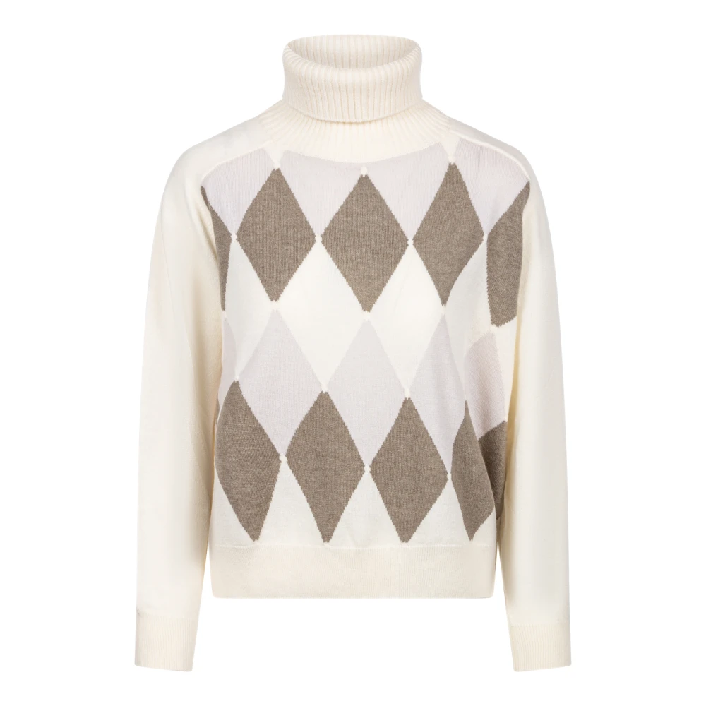 Ballantyne Stijlvolle Sweaters Collectie White Dames