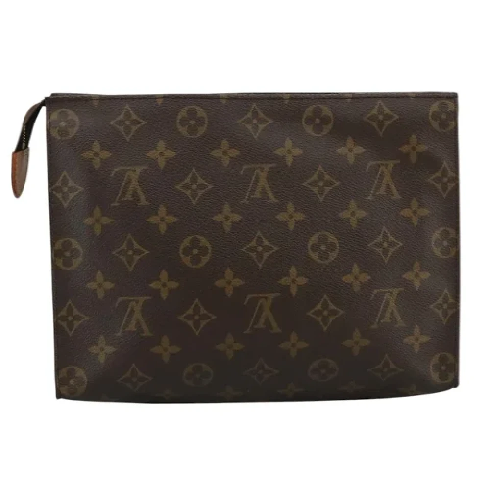 Louis Vuitton Vintage Pre-owned Canvas pouches Brown Dames