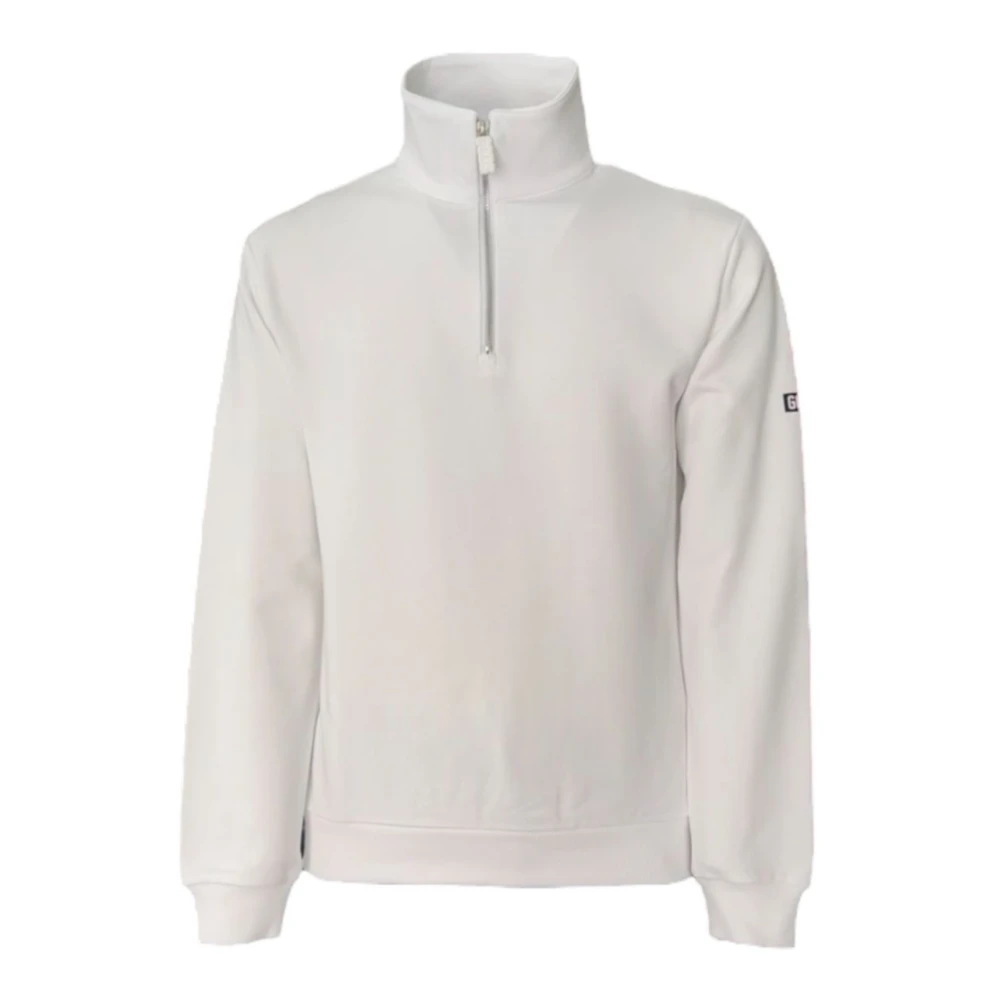 Gcds White Zip-Throughs, Male, Xs, Sweatshirt A2eu2100uw0-10