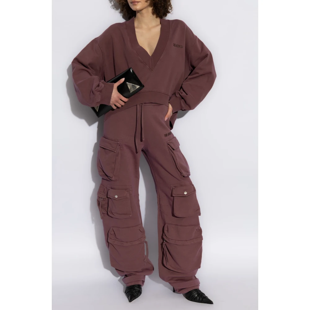 The Attico Trainingsbroek Purple Dames
