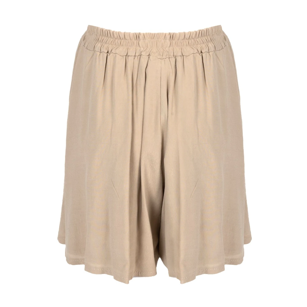 La Haine Inside Us Moderne Stijlvolle Shorts Beige Dames