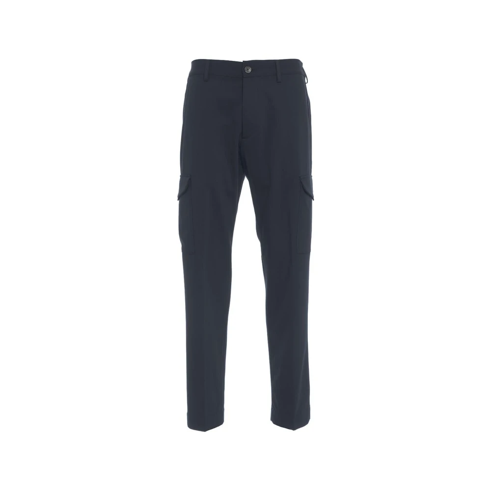 Nine In The Morning Blauwe Broek Aw24 Blue Heren