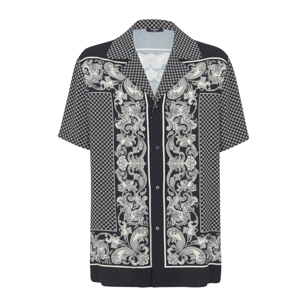 Shirts > Short Sleeve Shirts - - Balmain - Modalova