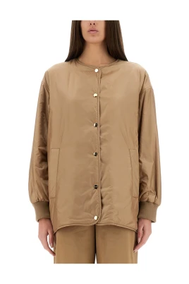 Reversibel Vadderad Nylonjacka