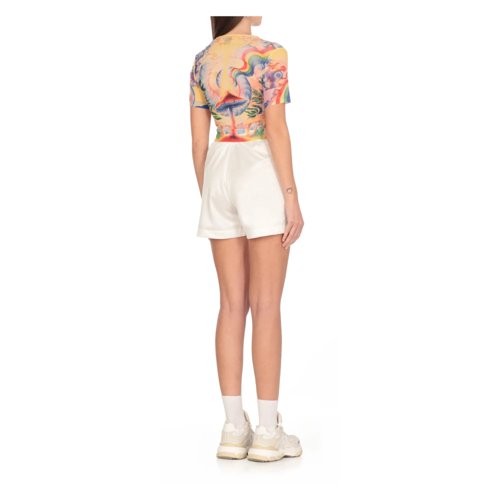 Casablanca Natuur Leraar Lange Mouw Top Multicolor Dames