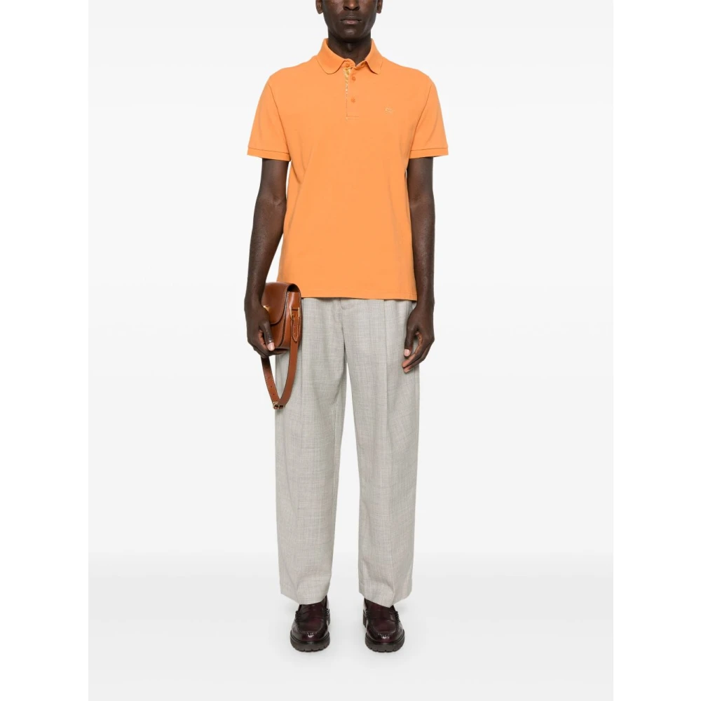 ETRO Oranje T-shirt en Polo Combo Orange Heren