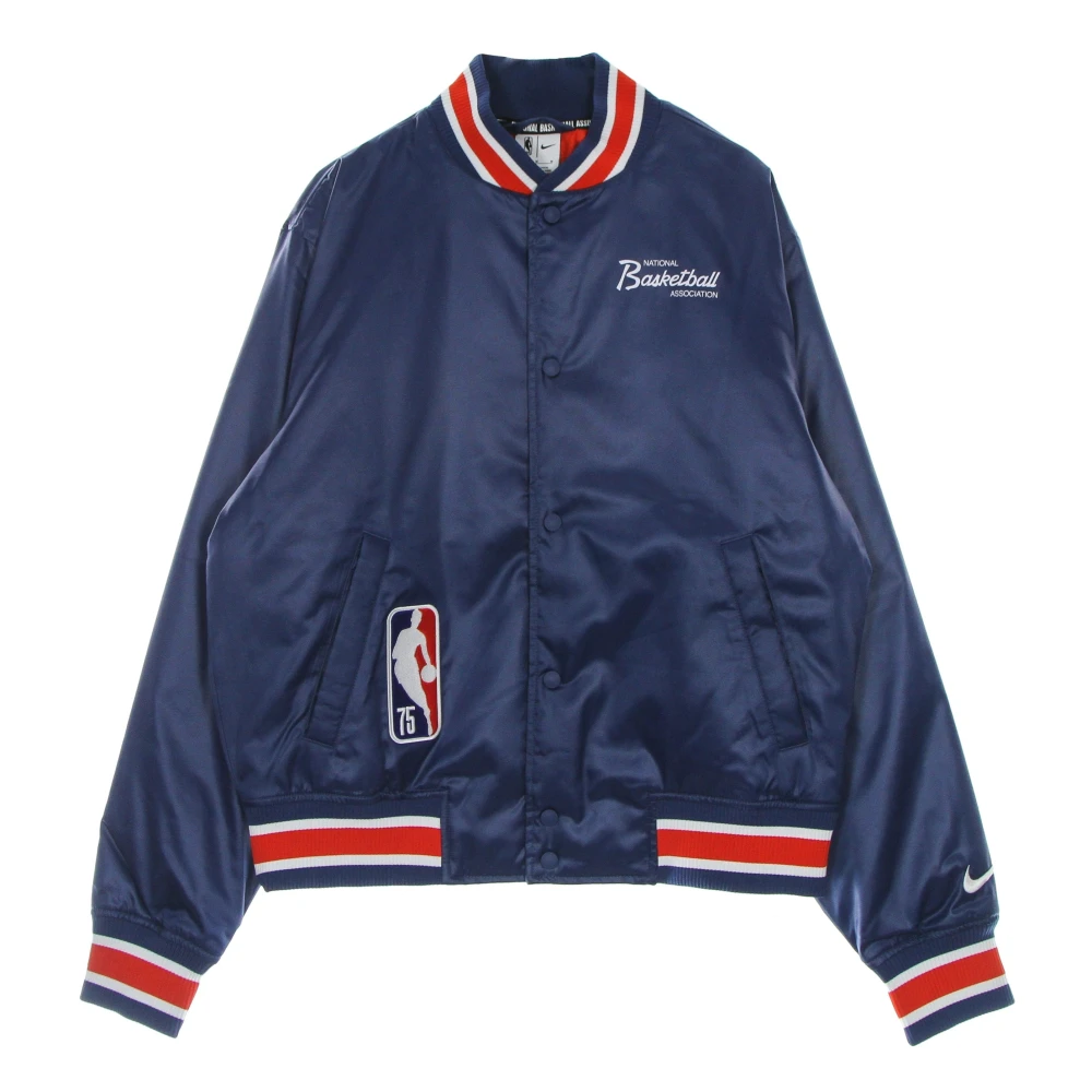 Nike Team 31 Bomberjack Courtside Blue Heren