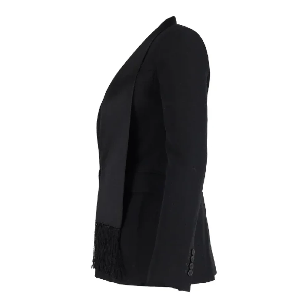 Givenchy Pre-owned Fabric outerwear Black Dames