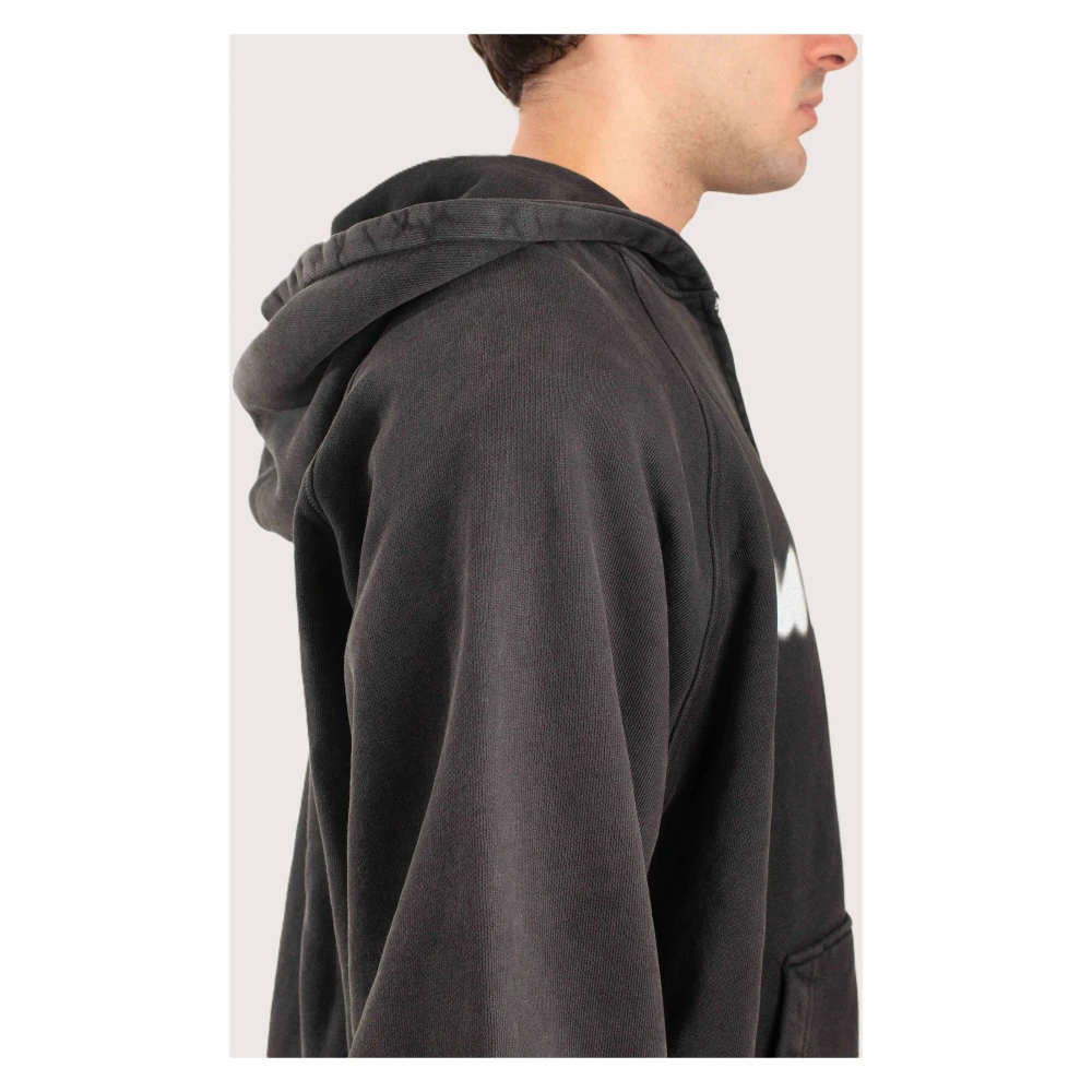Misbhv Zwarte Zip Hoodie Black Heren