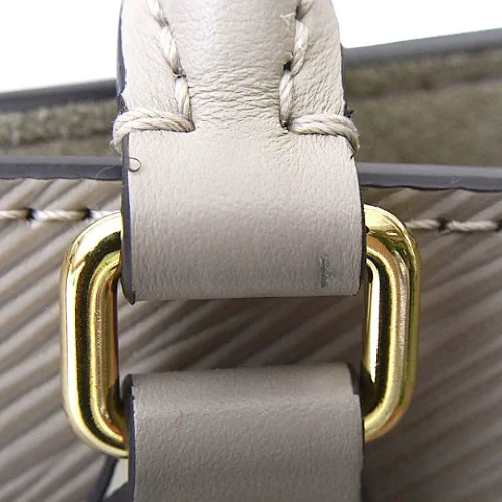 Louis Vuitton Vintage Pre-owned Leather totes Gray Dames
