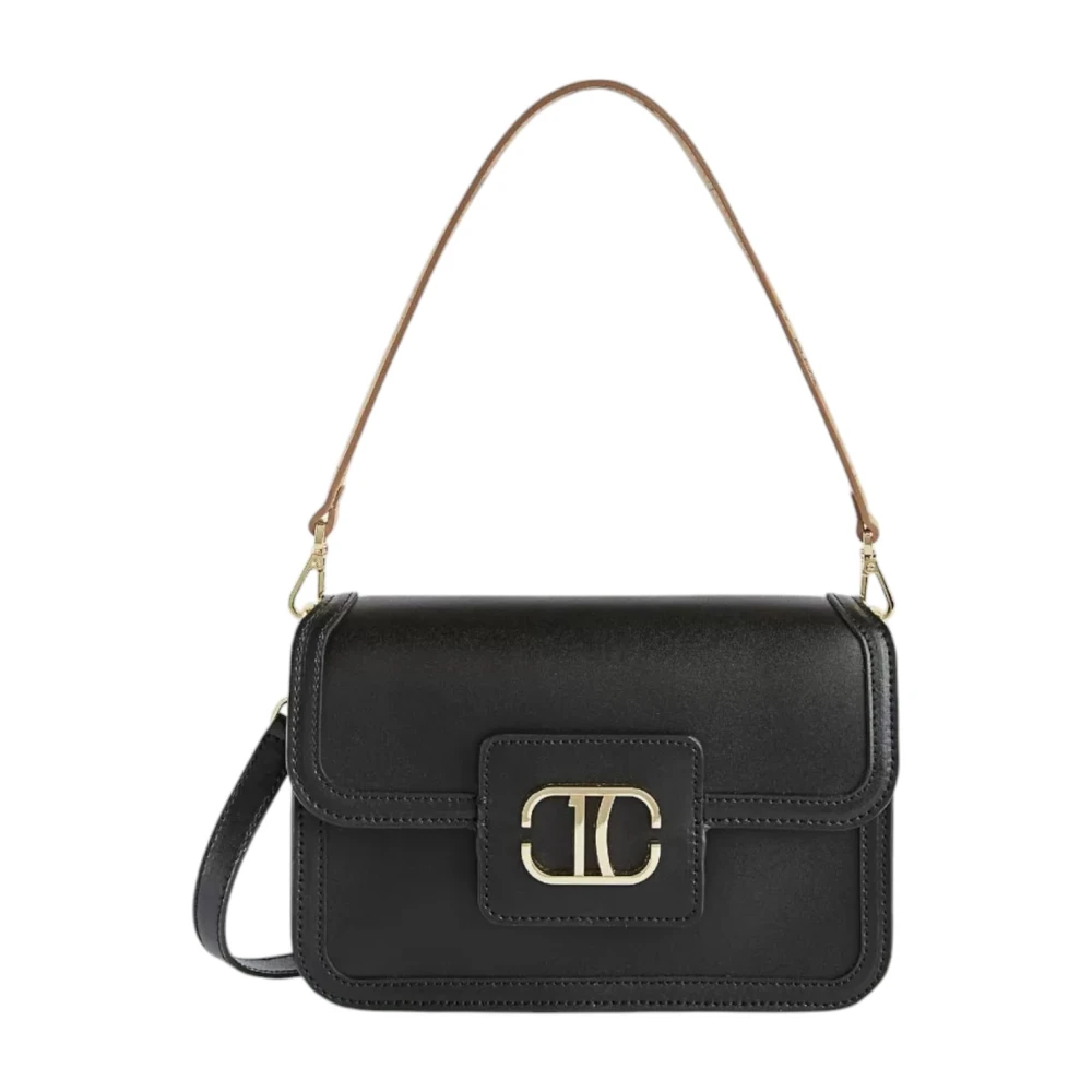 Alviero Martini 1a Classe Zwarte Frame Tas met Schouderband Black Dames