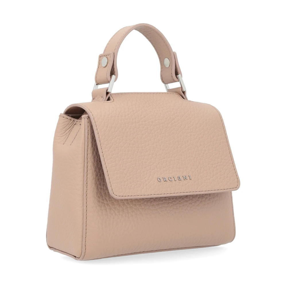 Orciani Mini Sveva Soft Schoudertas Pink Dames