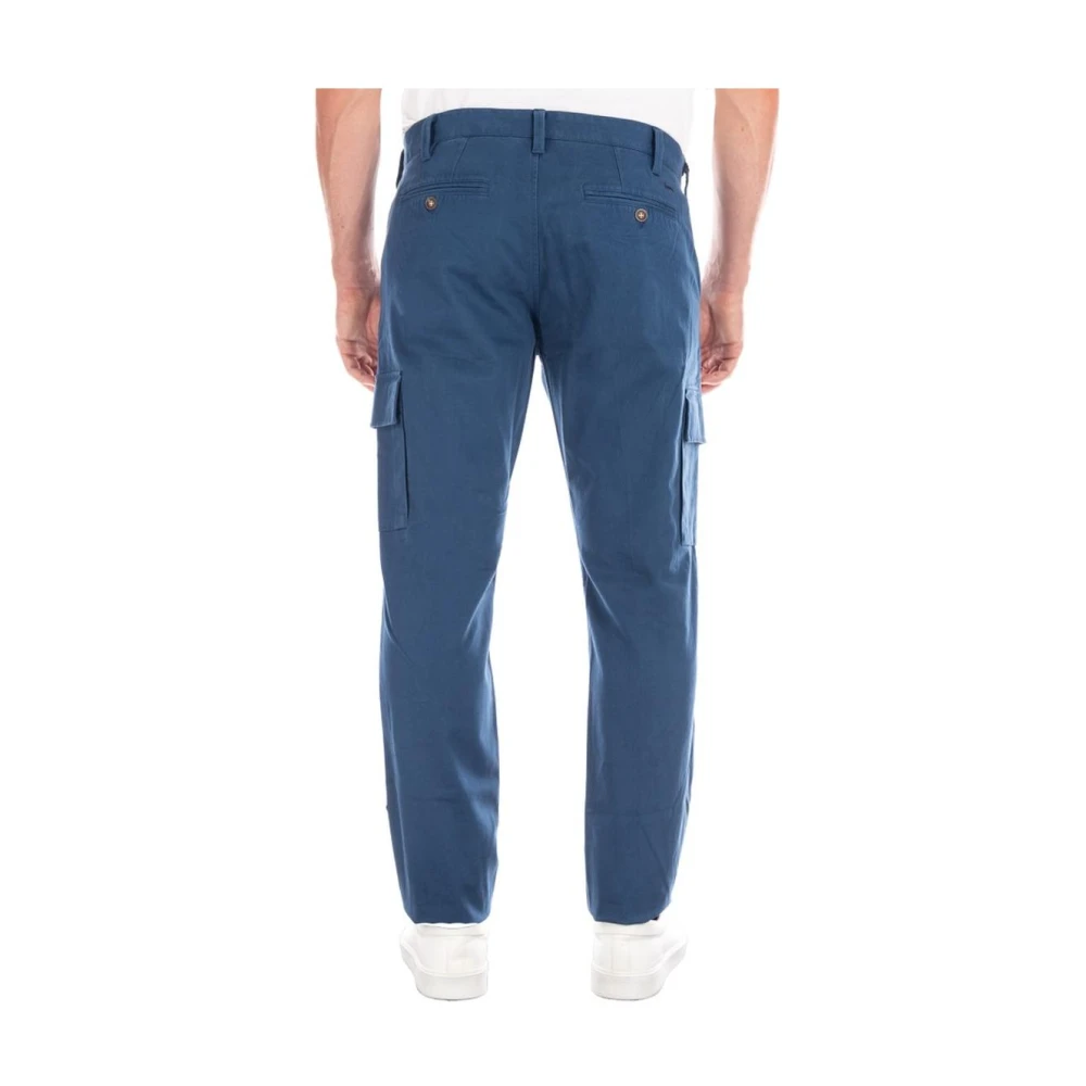 Harmont & Blaine Cargo Broek Casual Stijl Blue Heren