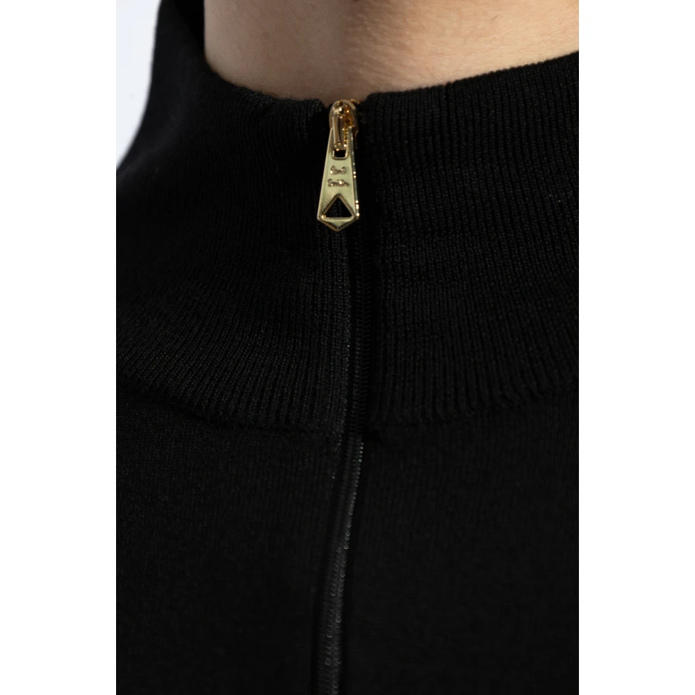 Paul Smith Vest met opstaande kraag Blue Heren