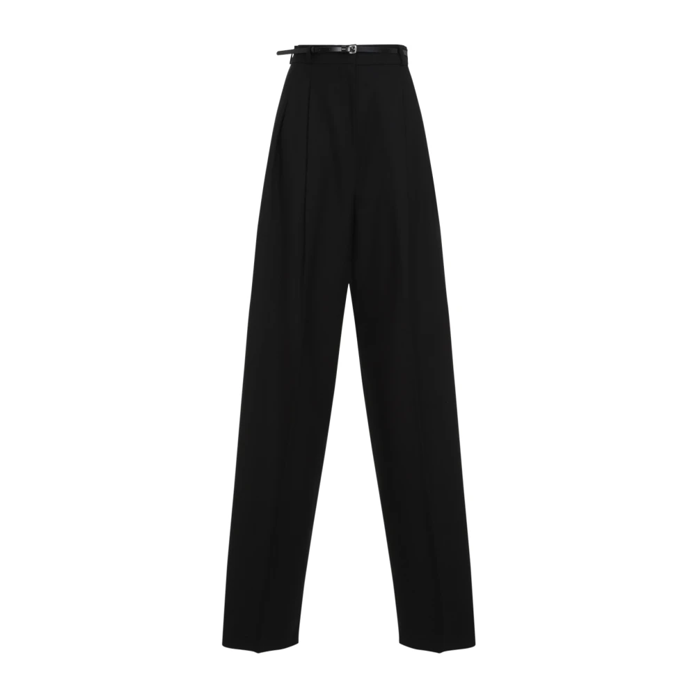 SPORTMAX Zwarte Broek Aw24 Dameskleding Black Dames