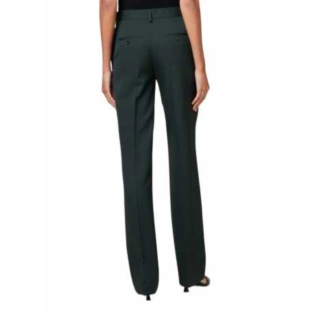Paul Smith Groene Wijde Pijp Getailleerde Broek Green Dames