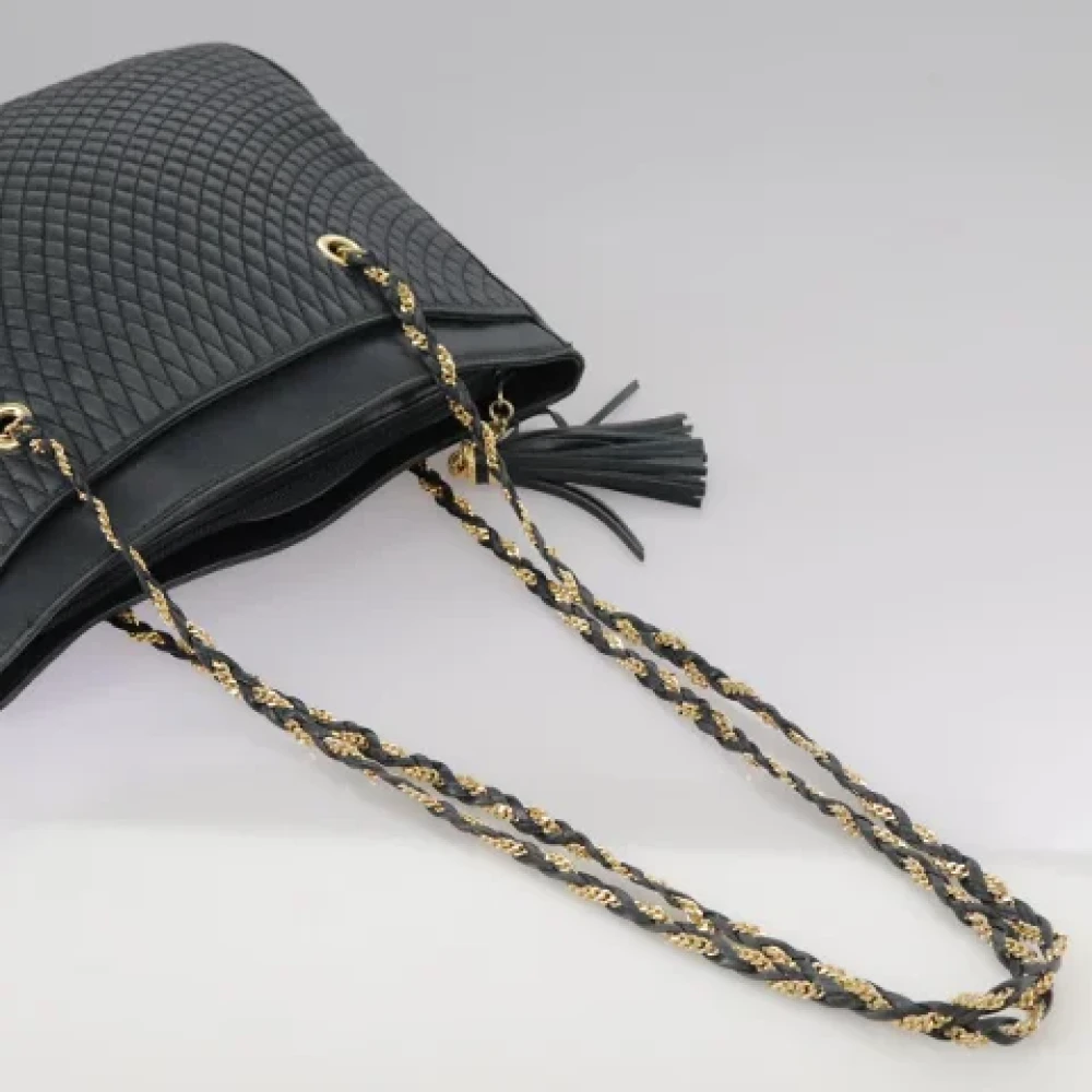 Bally Pre-owned Leather shoulder-bags Black Dames