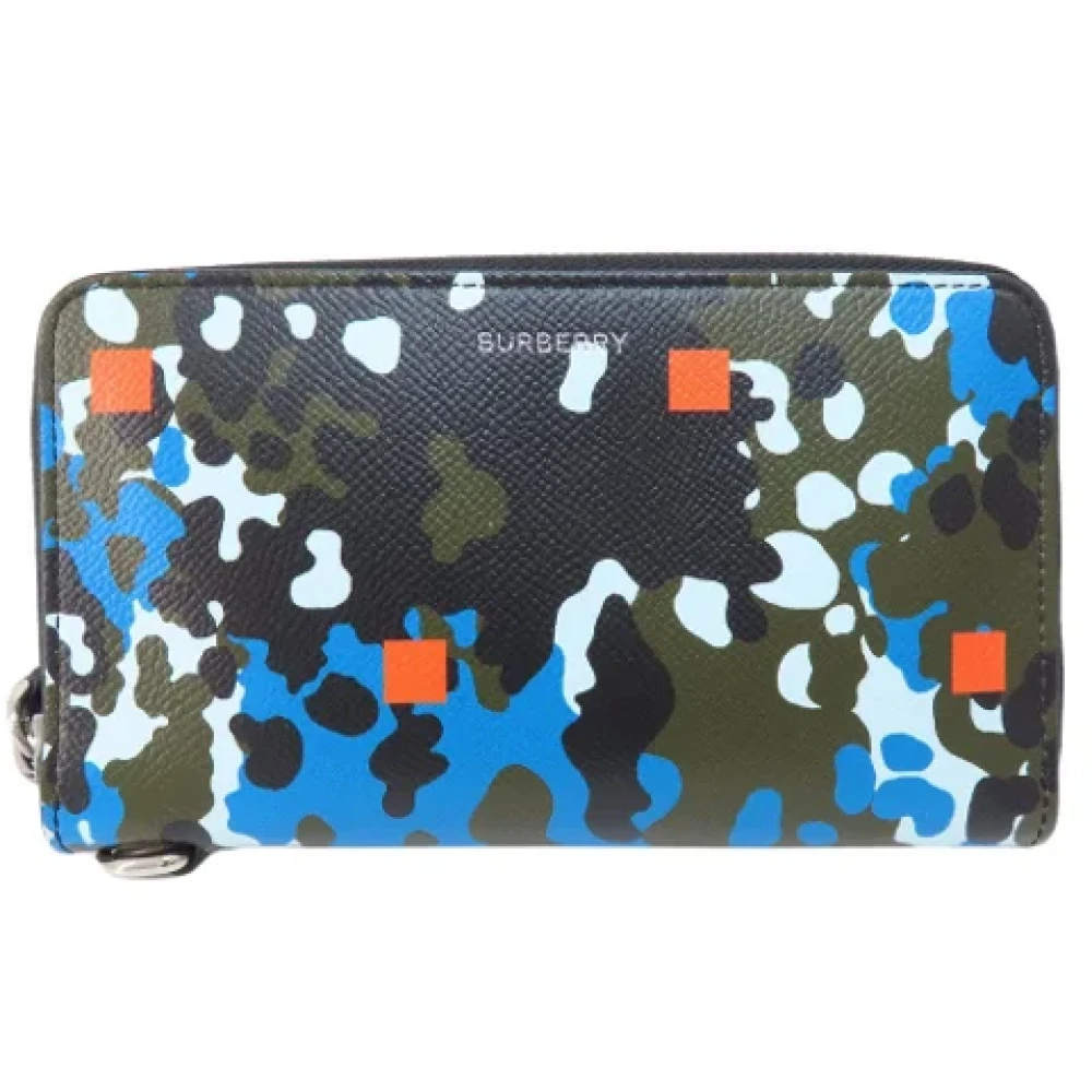 Burberry Vintage Pre-owned Plastic wallets Multicolor Dames