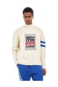 pull-a-col-roule-blanc-en-polyamide-avec-logo