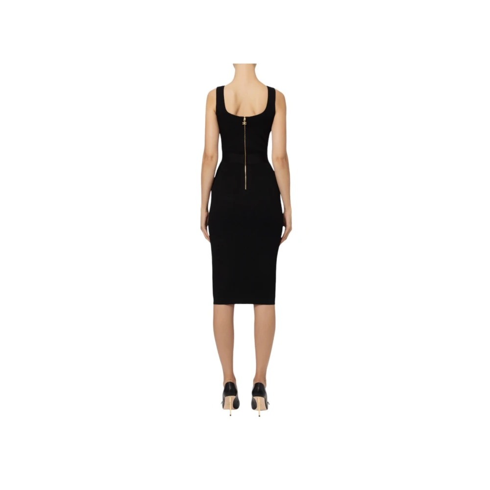 Elisabetta Franchi Elegante Jurk voor Speciale Gelegenheden Black Dames