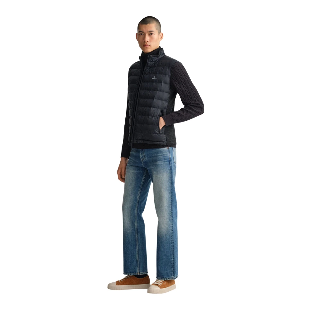 Gant - Jackets > Vests - Black - Gant - Modalova