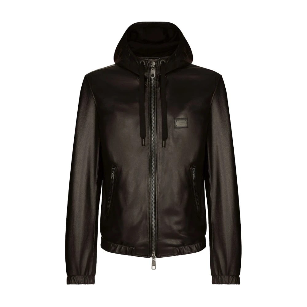 Dolce & Gabbana Uomo Nero Giacche, L, New,