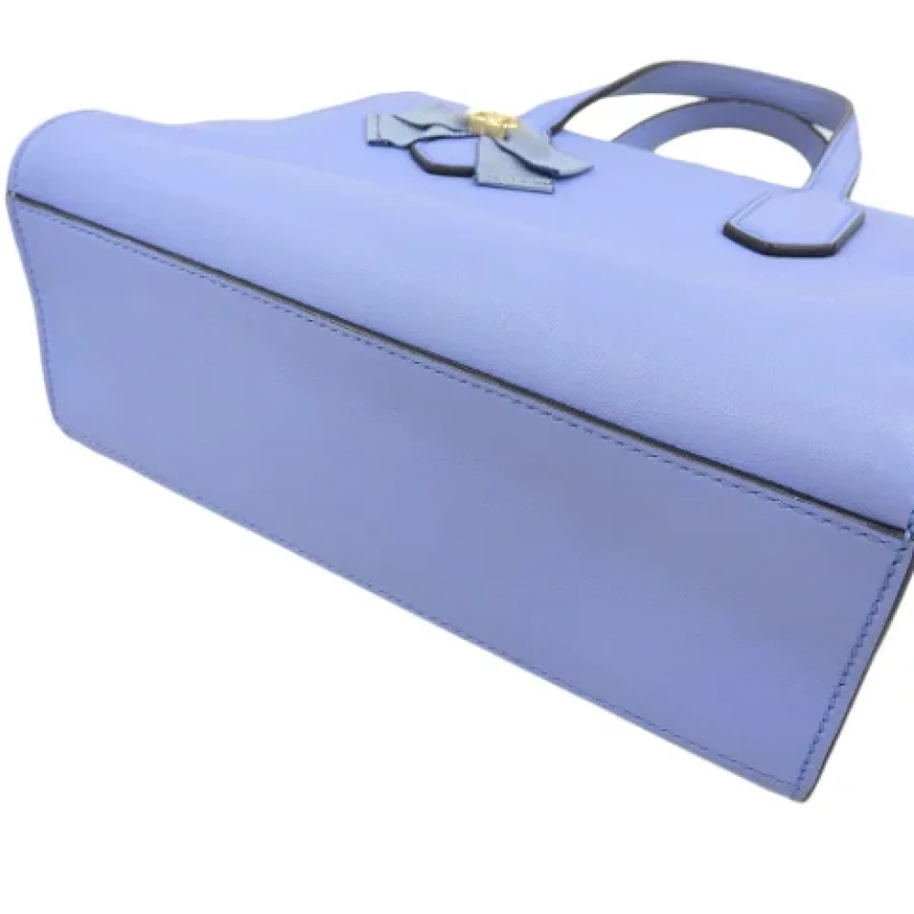 Gucci Vintage Pre-owned Fabric gucci-bags Blue Dames