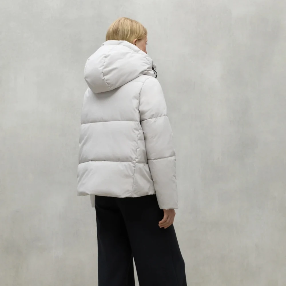 Ecoalf Stijlvolle Jas voor Mannen White Dames