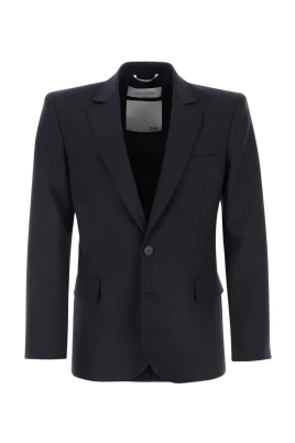 Enkelknäppt ullblazer