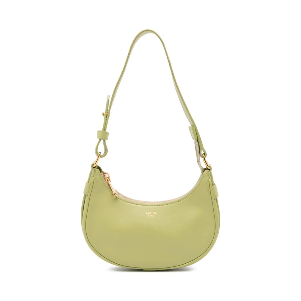 Celine Vintage Donna Verde Pre-Owned, Taglia Unica, Used,