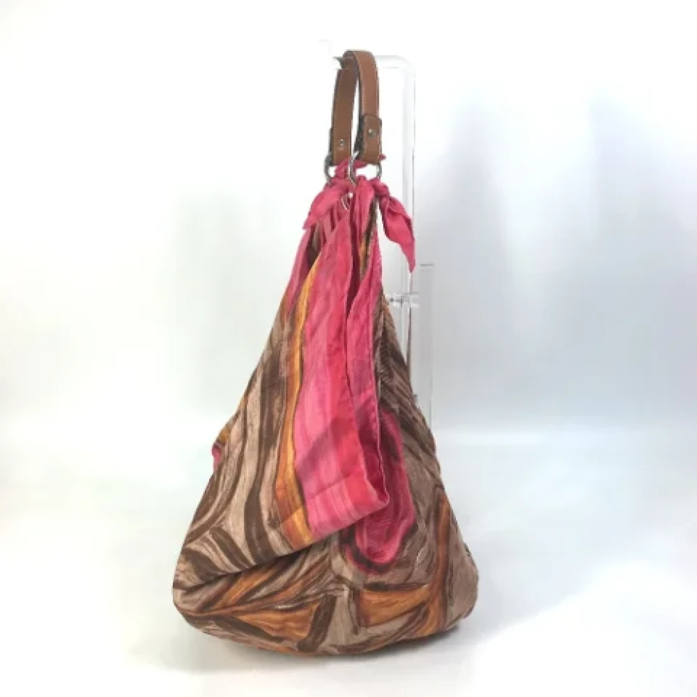 Celine Vintage Pre-owned Fabric celine-bags Pink Dames