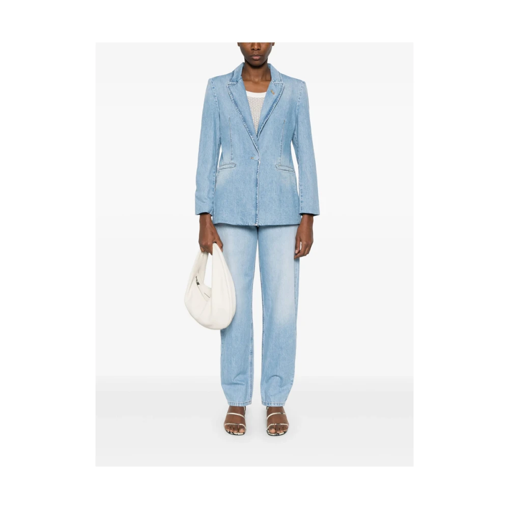 Marella Lichtblauwe Jeans met Klassieke Stijl Blue Dames