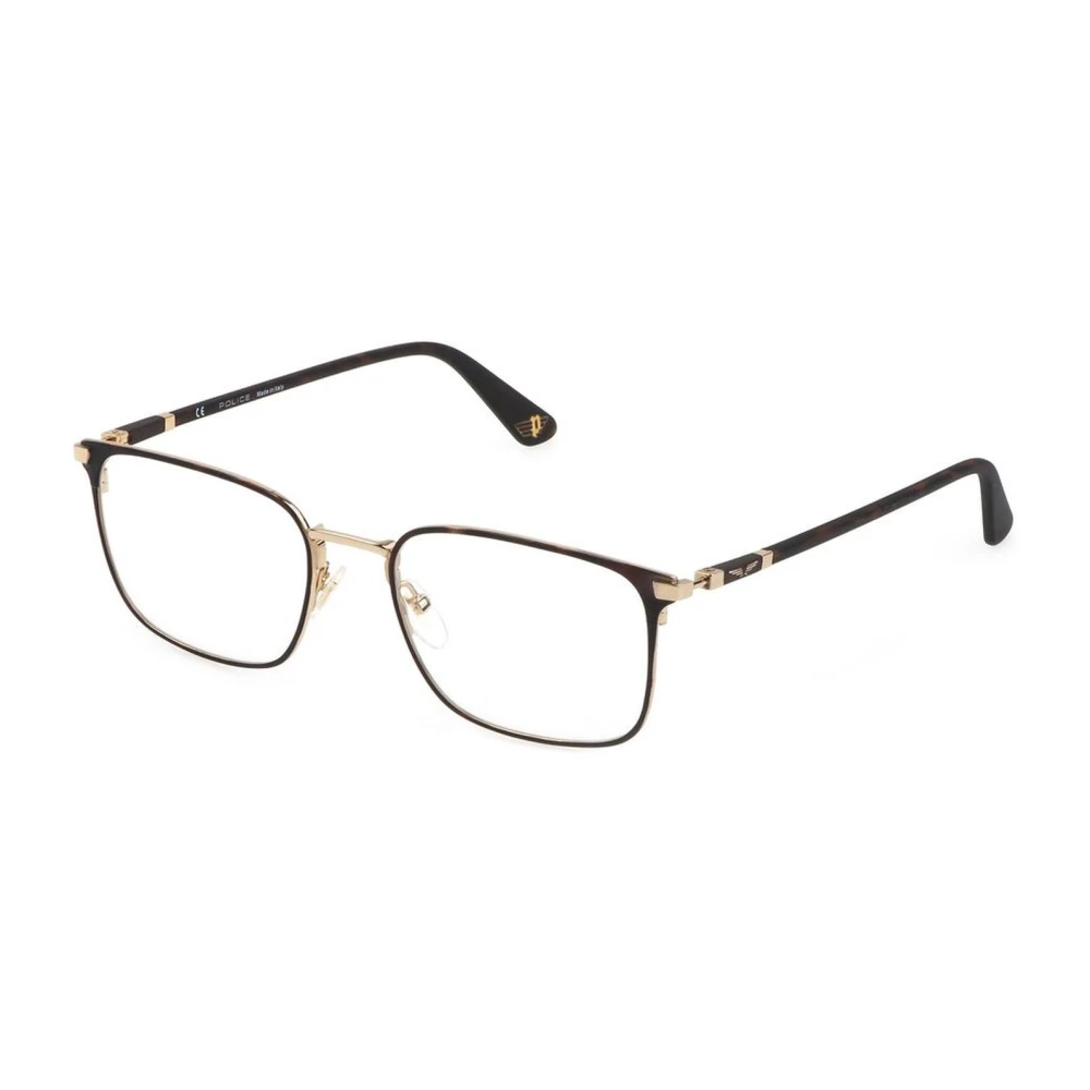 Police Multicolor metalen frames met roze wijzerplaat Multicolor Heren