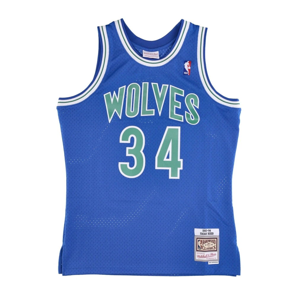 Mitchell & Ness Vintage NBA Basketball Tank Top Blue Heren